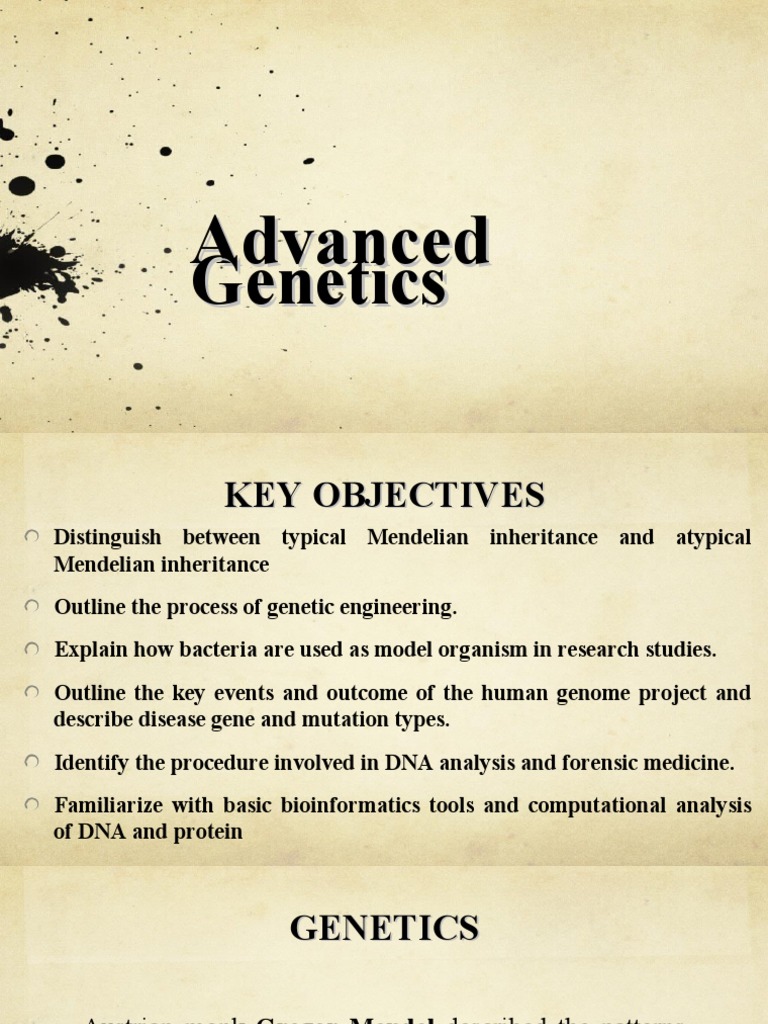 Chapter 6 Advanced Genetics | PDF | Ploidy | Genetics