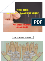 Titik Titik Akupuntur/Akupressure: Apt. Dessy Abdullah, Ssi, Mbiomed