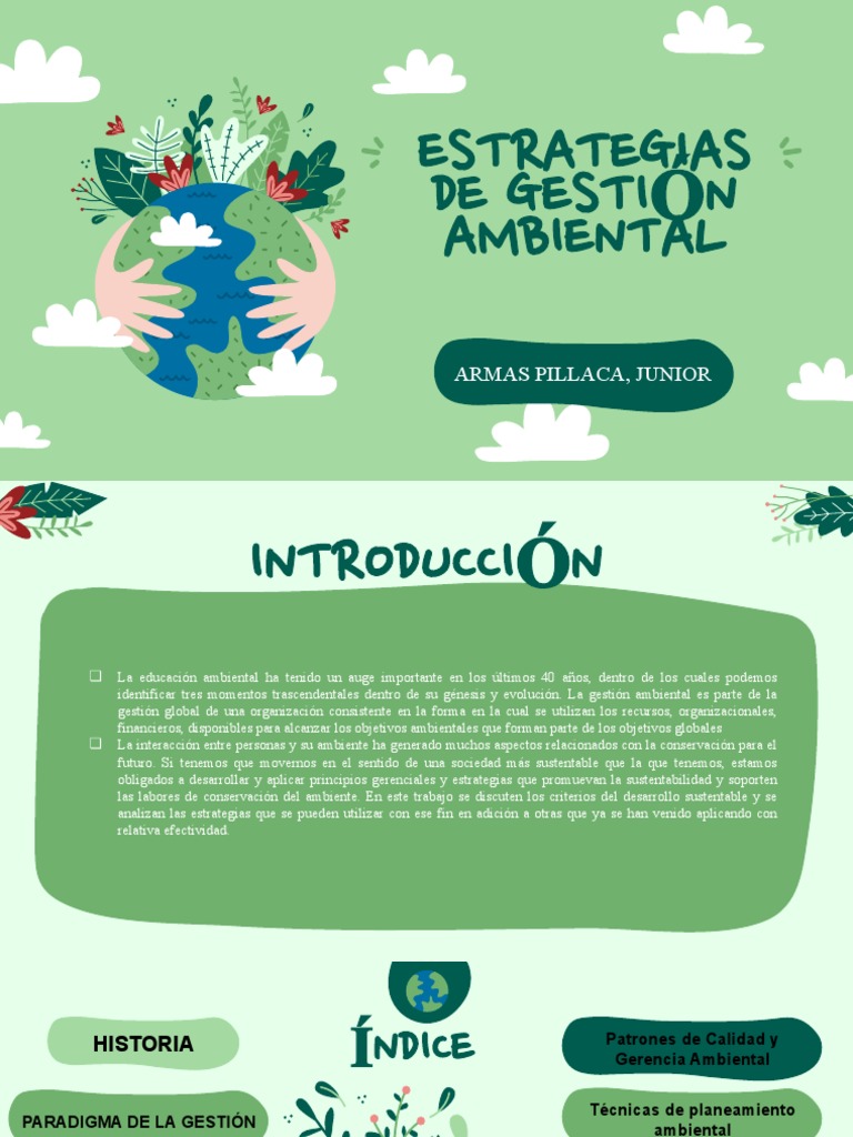 Estrategias de Gestión Ambiental Efectivas | PDF | Evaluación del ciclo ...