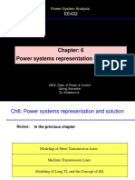 Power Systems Representation and Solution