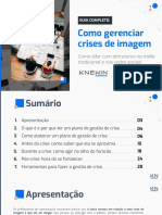 EBOOK - Guia Completo - Como Gerenciar Crises de Imagem