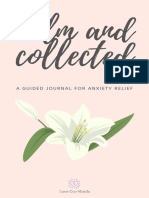 Calm and Collected Journal for Anxiety Relief