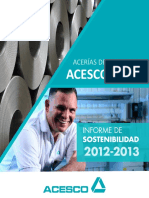 Sostenibilidad 2012 2013