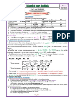 Résumé Chimie TT L'année