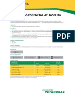 Lubricante multígrado Petrobras Essencial 4T JASO MA SAE 20W-50