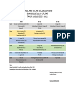 Jadwal KBM Online TKJ