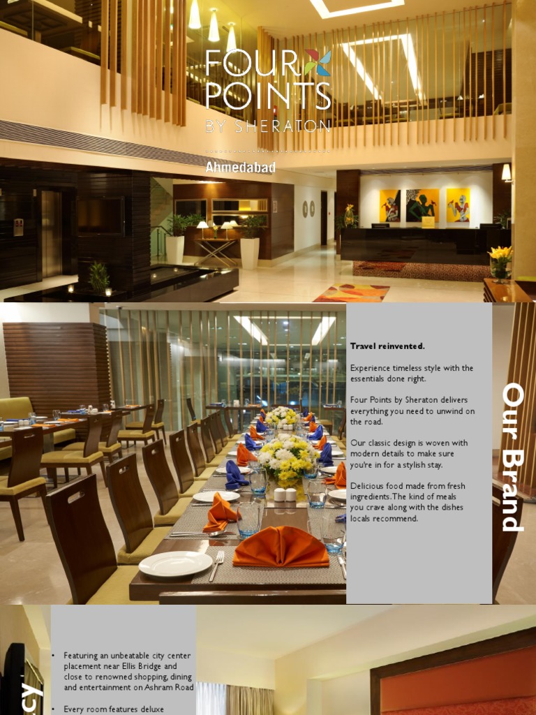 Four Points Ahmedabad: Stylish Stays & Catering | PDF | Restaurants ...