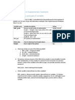 Tutorial 1 - Supplementary Solutions