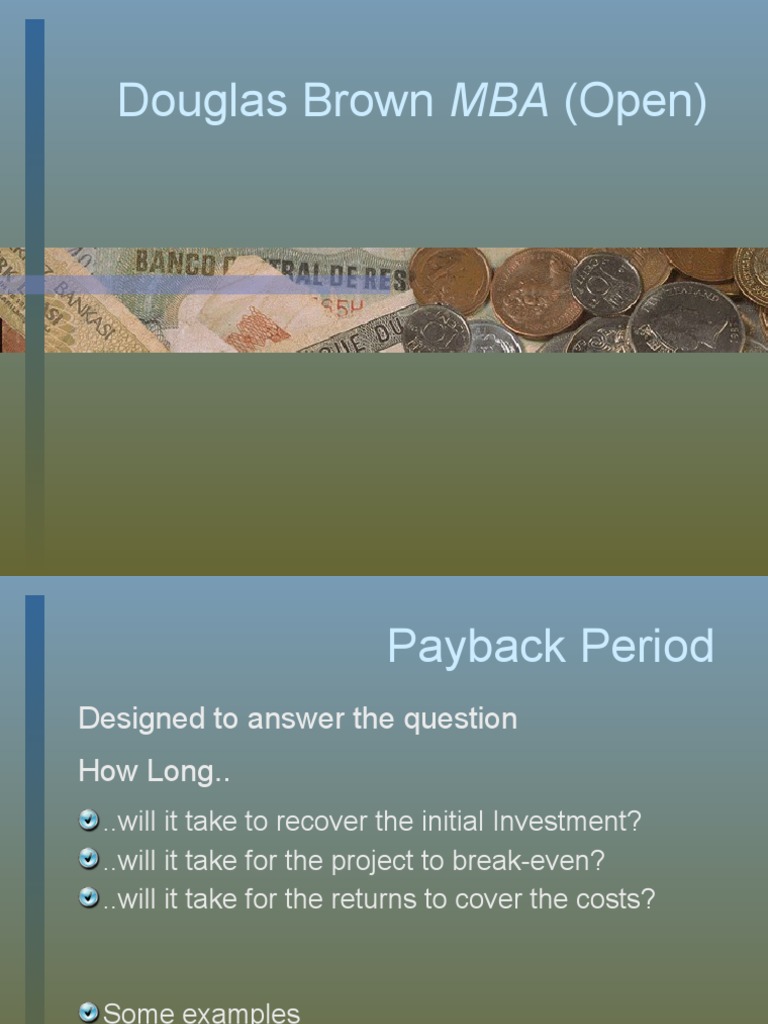 Understanding Payback Period Calculations | PDF | Investing | Business