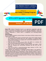 Brochure ETP and CETP Operation and Maitenance - 1337551