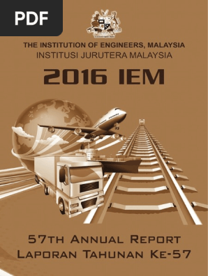 IEM Annual Report 2016  PDF  Malaysia  Business