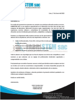 Carta de Presentacion Shefarma S.A.