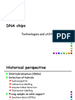 DNA Chips: Technologies and Utility