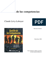Gestion de Las Competencias-Claude Levy