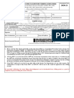 Indian Income Tax Return Verification Form e-Filing
