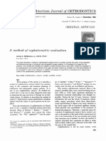 Mcnamara1984 a Method of Cephalometric Evaluation Analisis de Mc Namara