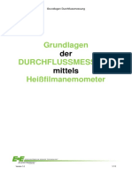 Grundlagen Der Durchflussmessung