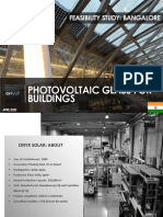 Feasibility Study: Bangalore: Photovoltaic Glass For Buildings
