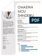 Omaewa MOU Shindeiru: Job Title Here