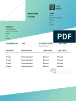 Invoice Template for Business Billing