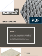 Acoustic Materials