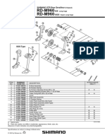 RD-M960 RD-M960: SHIMANO XTR Rear Derailleur
