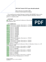 LEN Actualizata Octombrie 2020