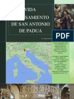 Vida y Pensamiento de Antonio de Padua