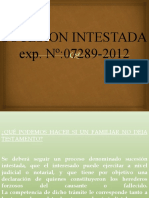 Sucesion Intestada Notarial-Judicial