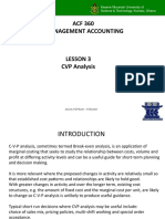 ACF 360 Management Accounting: Kwame Nkrumah University of Science & Technology, Kumasi, Ghana