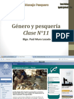 Manejo Pesq 11ava clase - Genero y Pesqueria