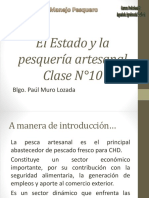 Manejo Pesq 10va Clase - Estado y Pesca Artesanal