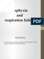 Asphyxia and Respiration Failure