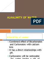 Alkalinity of Water