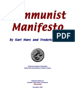 Communist Manifesto: by Karl Marx and Frederick Engels
