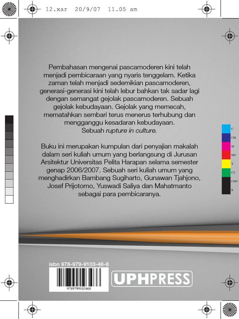 2007 Rupture In Culture Seri Kuliah Umu Pdf