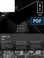 Greyscale Real Estate Trifold Brochure