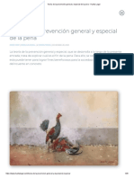 Teoría de La Prevención General y Especial de La Pena - Huella Legal