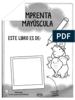 Cuadernillo de Lestras y Ejercicios IMPRENTA MAYÚSCULA