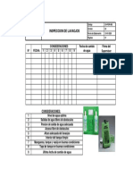CH-FOR-063 Inspección de Lavaojos