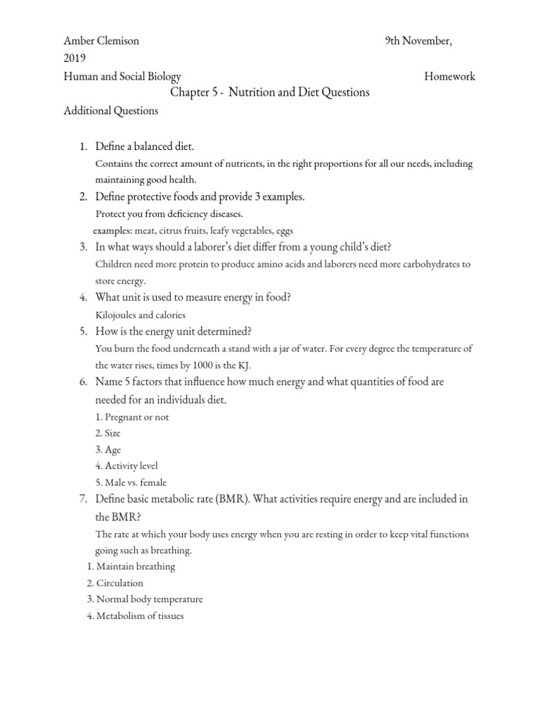 HUMAN NUTRITION QUESTIONS AND ANSWERS PDF GRADE 11 visual data 2