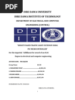 Dire Dawa University Dire Dawa Institute of Technology: Department of Electrical and Computer Engineering (Control)