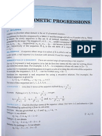 Arithmetic Progression (RD Sharma)