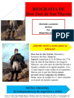 Biografia de Don Jose de San Martin