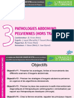 Atelier3 - Pathologies Abdomino-Pelviennes