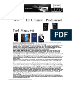 The Art of Card Magic Box #1 Books Finished USE