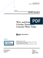 Wire-And Strand-Wound, Circular, Prestressed Concrete Water Tanks