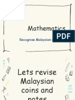 Math - Recognise Malaysian Money - L3W27
