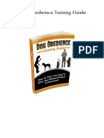 Dog obedience training guide for essential commands