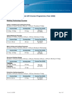 2020 Welding & API Course Program (Vr. 2)